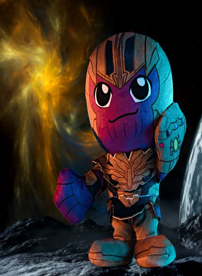 Bleacher Creatures Marvel Thanos 8" Kuricha Sitting Plush- Soft Chibi Inspired Toy - Image 4